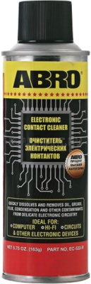 Очиститель электрокомпонентов Abro EC-533 (163г)