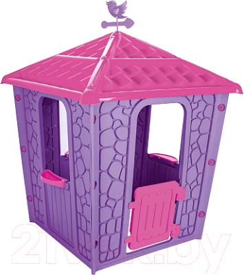 Детский игровой домик Pilsan Stone House Purple / 06437 (фиолетовый)