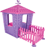 Детский игровой домик Pilsan Stone House / 06443 (фиолетовый) - 