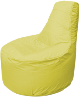 Бескаркасное кресло Flagman Трон Т1.1-06 (желтый) - 