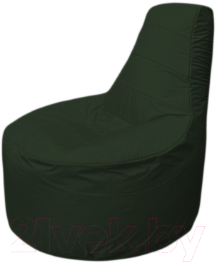 Бескаркасное кресло Flagman Трон Т1.1-09 (темно-зеленый)