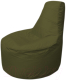 Бескаркасное кресло Flagman Трон Т1.1-11 (темно-оливковый) - 