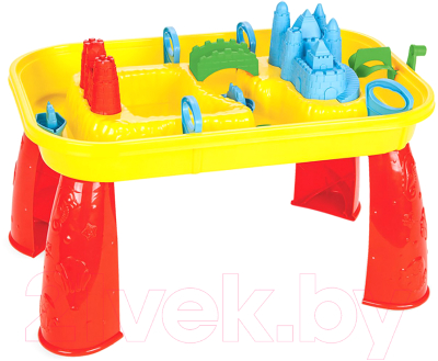 Развивающий игровой стол Pilsan Для игры с водой и песком / 06307