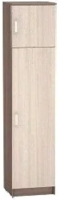 Шкаф-пенал Rikko Машенька с антресолью ПН 204 40x202x38 (шимо темный/шимо светлый) - 