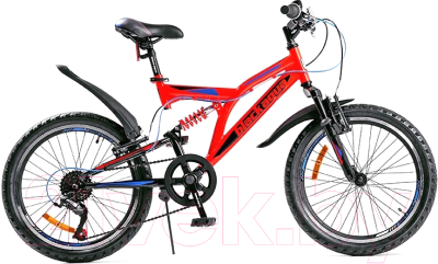 Детский велосипед Black Aqua Mount 1201 V 20 / GL-103V (красный/черный)
