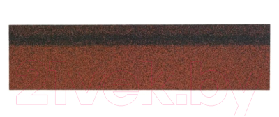 Черепица коньково-карнизная Технониколь Красный микс (упаковка)