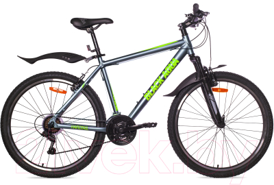 Велосипед Black Aqua Cross 2651 V 26 / GL-317V (серый/салатовый)