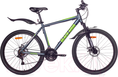 Велосипед Black Aqua Cross 2651 D 26 / GL-318D (серый/салатовый)