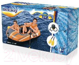 Надувная лодка Bestway Kondor 2000 / 61062