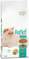 Сухой корм для кошек REFLEX Cat Sterilized с лососем (15кг) - 