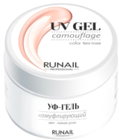 Моделирующий гель для ногтей RuNail Камуфлирующий УФ-гель №3749 (56г) - 