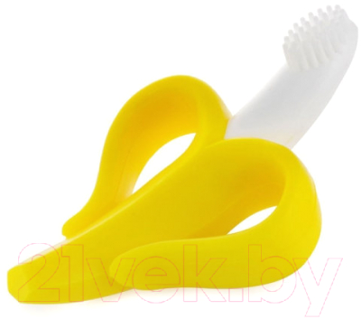 Прорезыватель для зубов Пома Массажер для десен. Банан силиконовый 4+ / 6017ТА