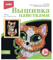 

Набор для вышивания Lori, Рыжий котенок / Вп-017