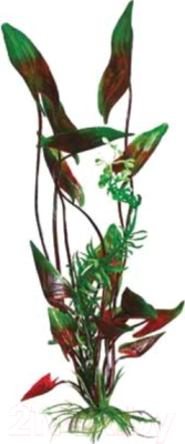 Декорация для аквариума Barbus Водная Кала / Plant 008/50 (зеленый/коричневый)
