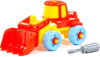 Игрушка-конструктор Полесье Погрузчик / 77103 (20эл) -