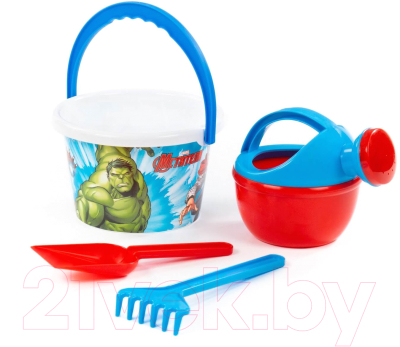 

Набор игрушек для песочницы Полесье, Marvel Мстители №3 / 81551