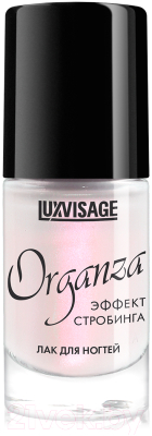 Лак для ногтей LUXVISAGE Organza 101 розовый жемчуг (9г)