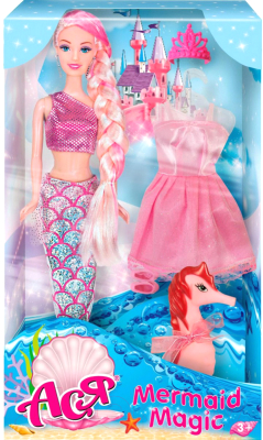 

Кукла с аксессуарами ToysLab, Ася. Волшебная Русалочка / 35071