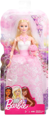Кукла с аксессуарами Barbie Невеста / CFF37