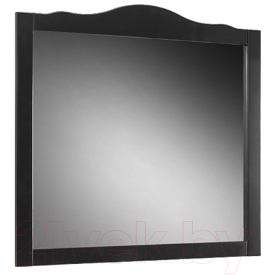 Зеркало Belux Бари В105 (16, черный/глянцевый)
