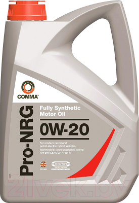 Моторное масло Comma Pro-NRG 0W20 / NRG5L (5л)