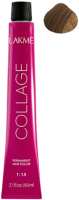 Крем-краска для волос Lakme Collage Creme Hair Color перманентная 8/30 (60мл, блондин золотистый ) - 