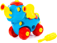 Игрушка-конструктор Полесье Слоник / 84453 (27эл) -