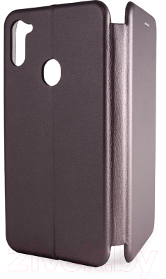 Чехол-книжка Case Magnetic Flip для Galaxy A11 / M11 (серый)