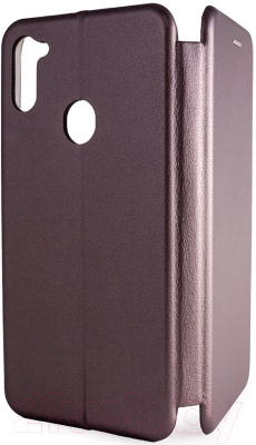 Чехол-книжка Case Magnetic Flip для Galaxy A11 / M11 (черный)