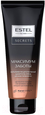 Шампунь для волос Estel Secrets Максимум Заботы для всех типов Мультифункциональный (250мл)