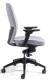 Миниатюра изображения товара Кресло офисное Bestuhl J2 Black Pl без подголовника с подлокотником (серая ткань)