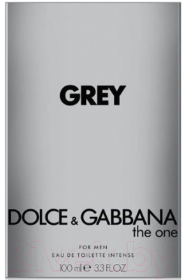 Туалетная вода Dolce&Gabbana The One Grey Intense (100мл)