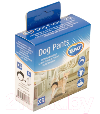 Гигиенические трусики для животных Duvo Plus Dog Pants / 4705122/DV (XS, 18-23см)