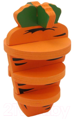 Игрушка для животных Rosewood 3D Морковь / 19721/RW (оранжевый)