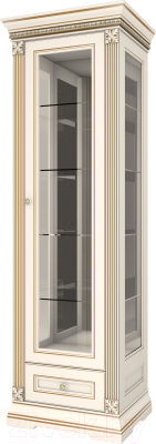 

Шкаф с витриной WellMaker, Патриция Элегант ШВ1-60