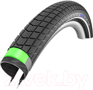 Велопокрышка Schwalbe Big Ben Plus Perf/GreenGuard/SnakeSkin 50-584 27.5х2.0 B/B-SK+