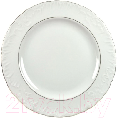 Тарелка закусочная (десертная) Cmielow i Chodziez Rococo / 3604-0030990 (золотая линия)