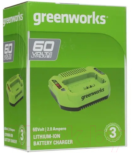 Зарядное устройство для электроинструмента Greenworks 2932007