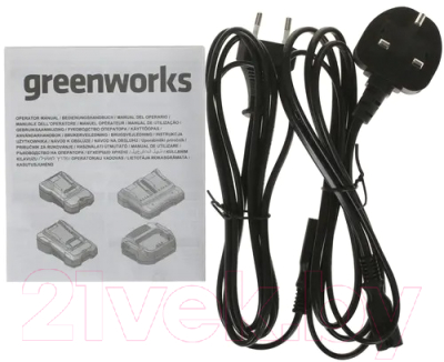 Зарядное устройство для электроинструмента Greenworks G60UC 60V 2А / 2932007