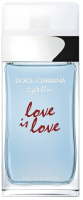 Туалетная вода Dolce&Gabbana Light Blue Love IS Love Pour Femme (100мл) - 