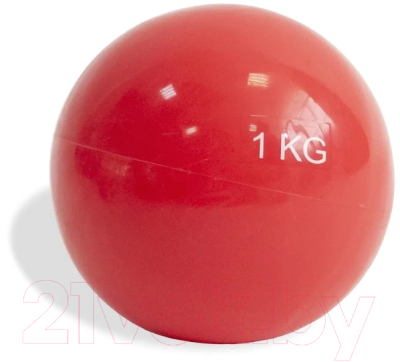 Гимнастический мяч Ironmaster IR97414-1 (12см, красный)
