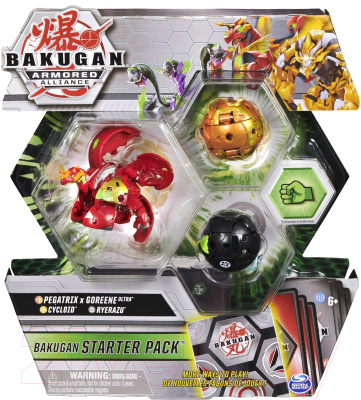 

Игровой набор Spin Master, Bakugan Слияние фракций Пегатрикс и Горин / 6059923