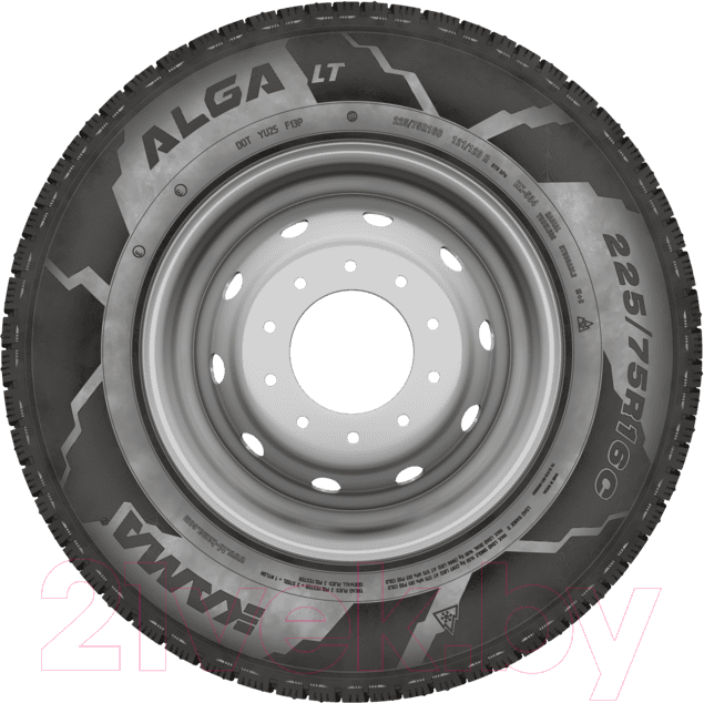 Зимняя легкогрузовая шина KAMA Alga LT НК-534 225/75R16C 121/120R