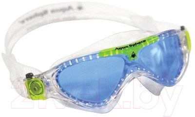 Очки для плавания Aqua Sphere Vista Jr / MS1740309LC (зеленый/белый)