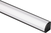 Профиль для светодиодной ленты Elektrostandard LL-2-ALP008 (черный/белый) - 