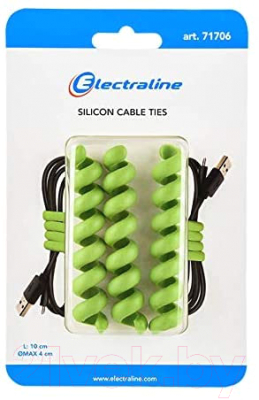 Стяжка для кабеля Electraline 71706 (3шт)