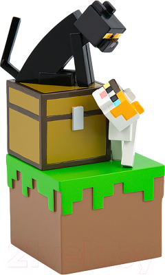 

Фигурка Minecraft, Adventure Figures серия 3 Cats with Chest / TM08451