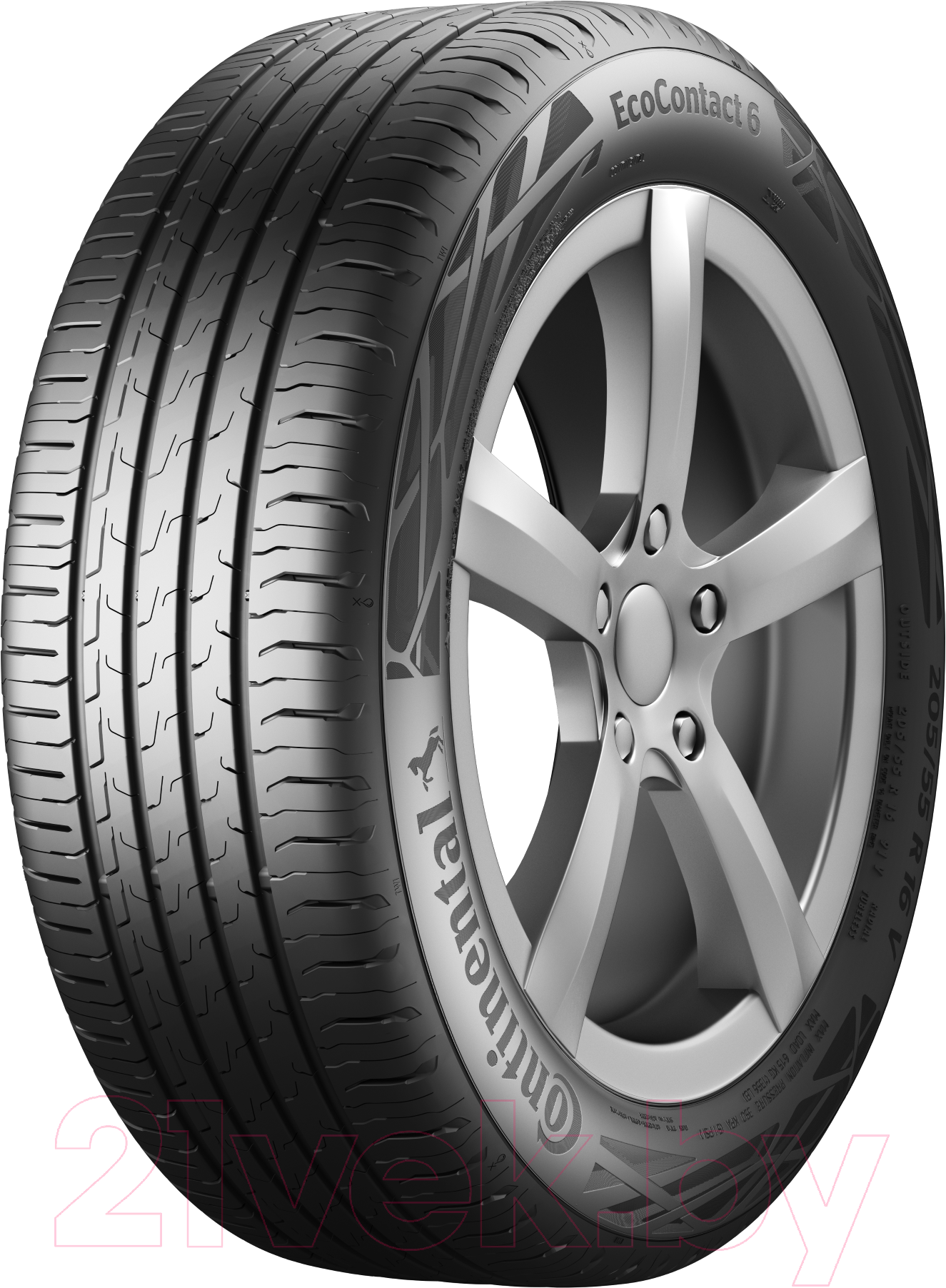 Летняя шина Continental EcoContact 6 225/45R19 96W Run-Flat BMW