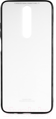 Чехол-накладка Case Glassy для Redmi K30 (белый)