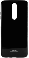 Чехол-накладка Case Glassy для Redmi K30 (черный) - 